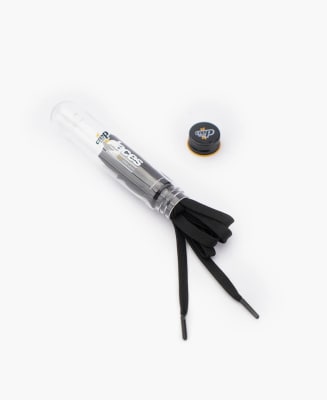 CREP PROTECT LACES BLACK FLAT CP0131