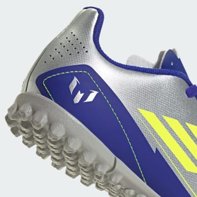 ADIDAS J IH0923 F50 CLUB TF J MESSI PLATEADO AZUL,