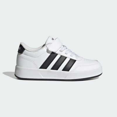 ADIDAS K BREAKNET 3.0 EL BLANCO NEGRO JS36881
