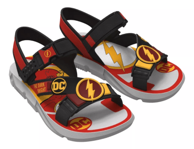 GRENDENE KIDS LIGA DE LA JUSTICIA 2LJA0300005 LJA0305 ROJO NEGRO1