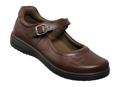 LUCKYBEAR JG 400A-HJ-5 ESCOLAR HEBILLA CON MARRON1