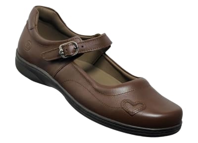 LUCKYBEAR W 400A-HJ-6 ESCOLAR HEBILLA MARRON