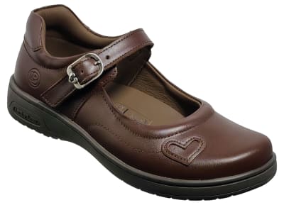 LUCKYBEAR KG 400A-HJ-4 ESCOLAR HEBILLA MARRON