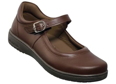 LUCKYBEAR JG E2609AHS5 ESCOLAR HEBILLA MARRON