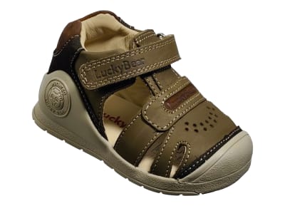 LUCKYBEAR BB V2623ATW2 CUERO NOBUCK OLIVO