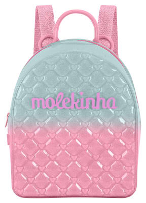 MOLEKINHA A 20023-2 PVC DEGRADE GLITER GORGURAO CRISTAL ROSA BALLET AZUL SKY1