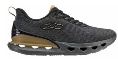 OLYMPIKUS M QUARTZO-389 NEGRO DORADO,