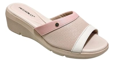 PICCADILLY 540398-10 NAPA STRETCH PONTILHADO ROSE OFF WHITE1