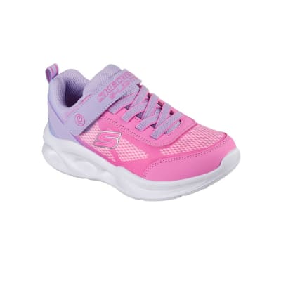 SKECHERS K 303714L-LVPK SOLA GLOW ROSADO LILA