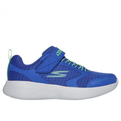 SKECHERS K 405095L-BLLM BLUE LIME,1