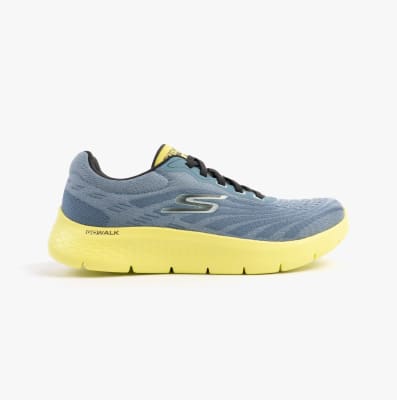 SKECHERS M 216687-SLT WHITE GREY,