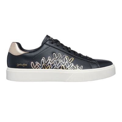 SKECHERS W 185129-BKMT BLACK MULTI,
