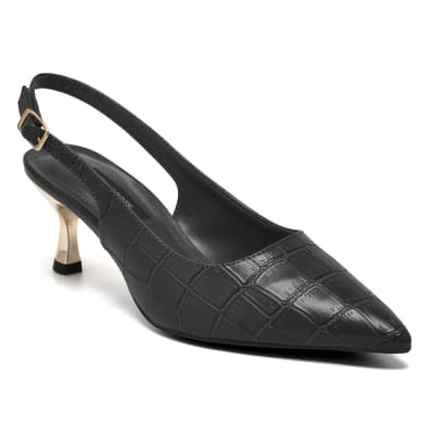 VIA-MARTE 155-032 MAXI CROCO PRETO,