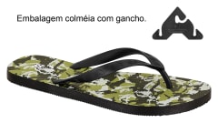 BR SPORT 2293-201 TIRA PRONTA NEGRO VERDE MILITAR,