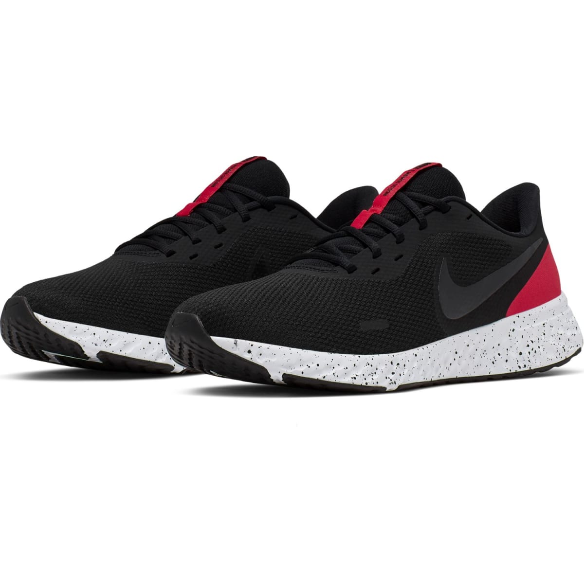 NIKE BQ3204-003 REVOLUTION 5 NEGRO ROJO | Lindsy Shoes