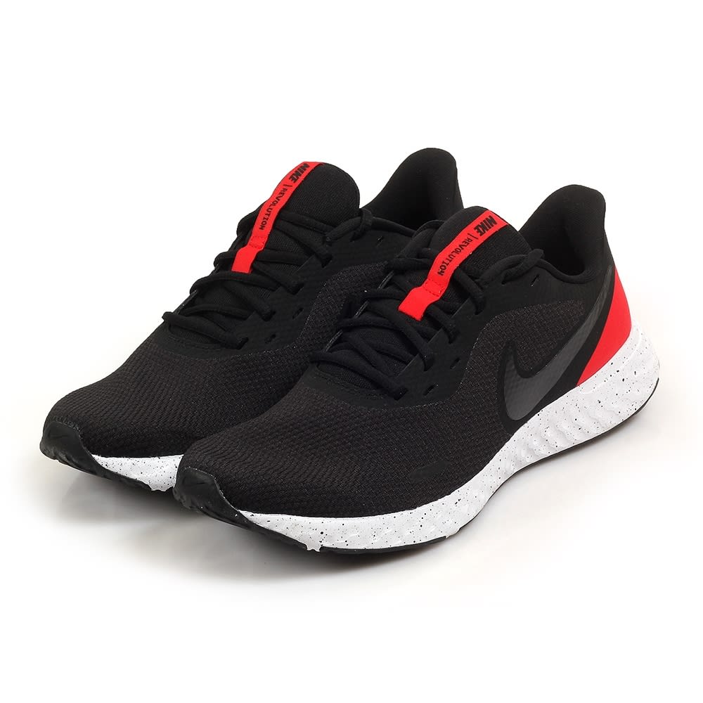 NIKE BQ3204-003 REVOLUTION 5 NEGRO ROJO | Lindsy Shoes