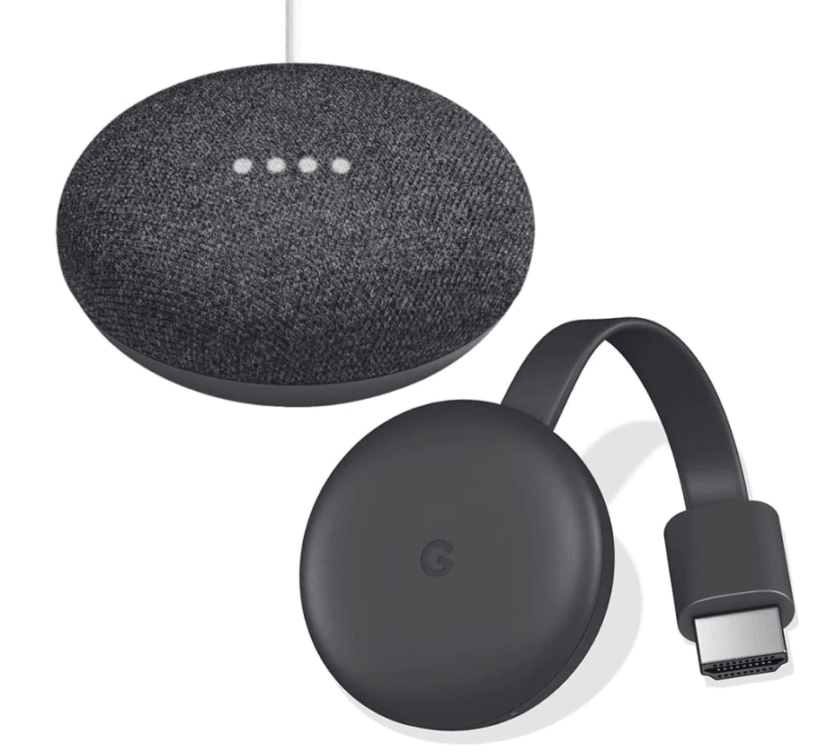 KIT GOOGLE HOME MINI Y CHROMECAST | Casa de la Carcasa