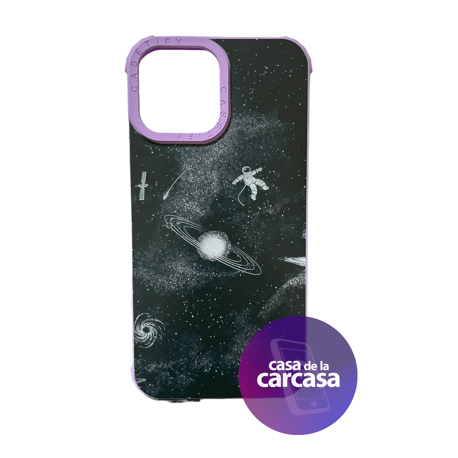 CARCASA CASETIFY IP13 PRO MAX SPACE. Casa de la Carcasa