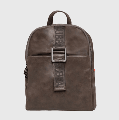 Bubba Mochila Suede Glam Pesto1