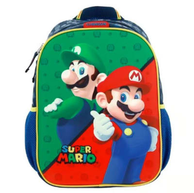 Mochila Mario Bross & Luigi1