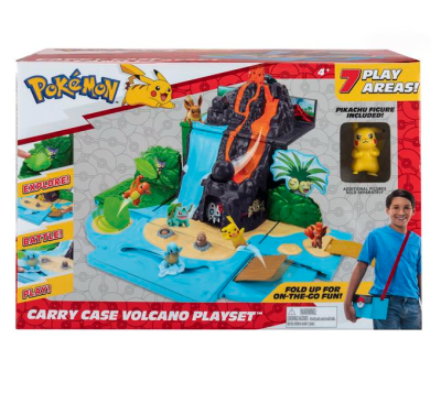 Maleta Pokemon Carry Case Volcano Playset1