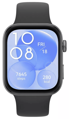 HUAWEI WATCH FIT 3 NEGRO FLUOROELASTOMER STRAP1