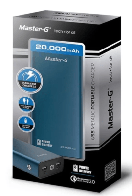 POWER BANK 20MAH 18W USB/USB-C1