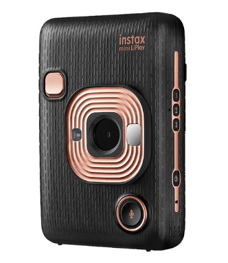 Camara Instax MINI LIPLAY black1