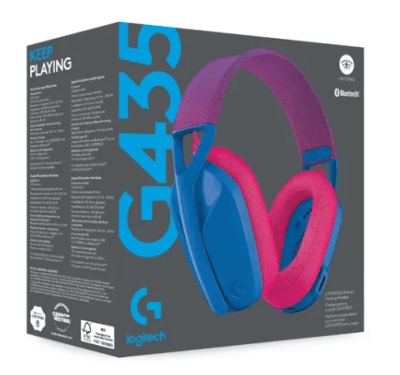 G435 Audífono BT Azul1