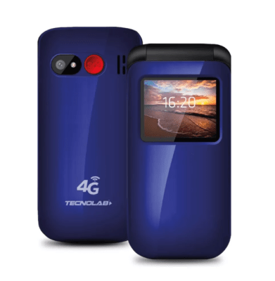 Telefono Senior con Tapa Azul TL456BL1