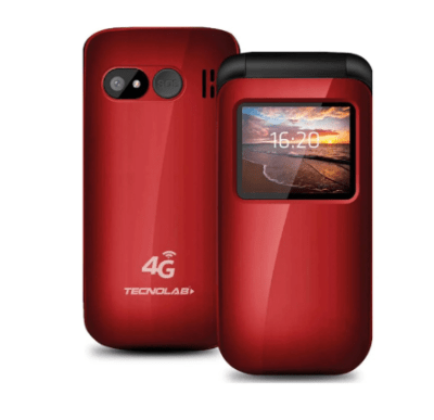 Telefono Senior con Tapa Rojo TL456R1