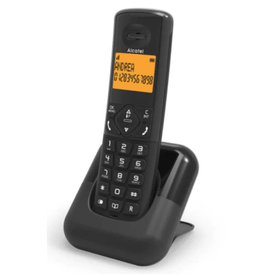 Telefono Inalambrico D610 Negro Alcatel1