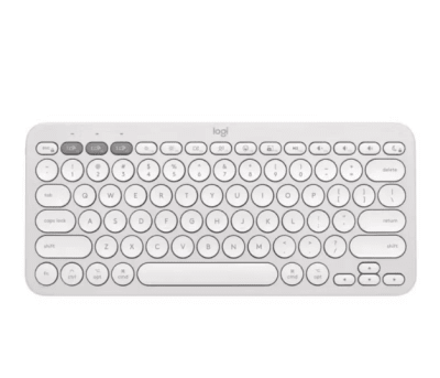 Teclado Pebble Keys K380S Blanco1