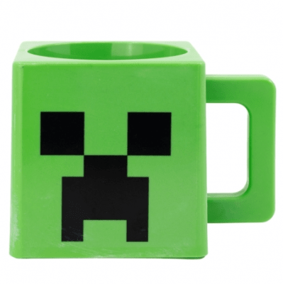 Tazón plástico cuadrado Minecraft 290 Ml1