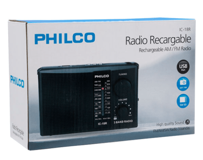 RADIO RECARGABLE IC-18R1