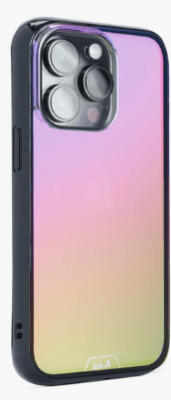 Carcasa Mous iPhone 14 Transparente Iridiscente1