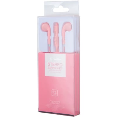 Audifonos Manos Libre Rosado C6202 OnePlus1