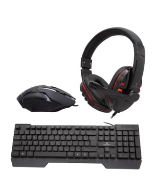 Combo Teclado + Mouse + Audifono Gamer Ultra COMX34
