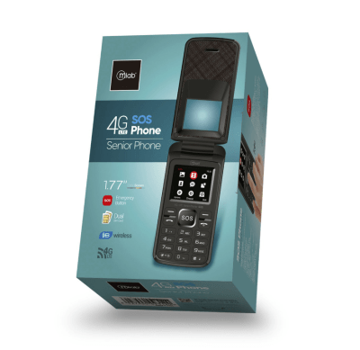 Mlab Telefono Senior Shell 4g1