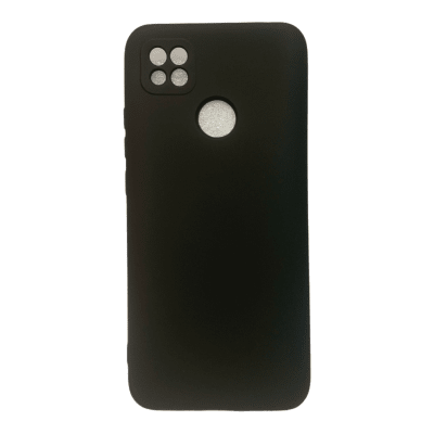 Carcasa Silicona Lisa Negro Redmi 9C