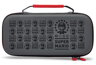 Case Nintendo Super Mario Gris1
