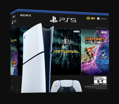 Consola PS5 Slim Digital 1TB + 2 Juegos1