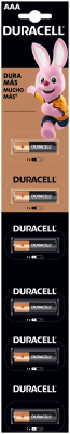 Pilas Alcalina AAA Duracell