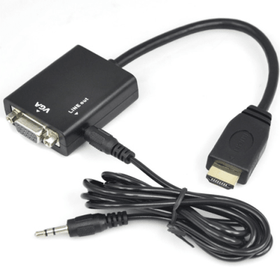 Adaptador HDMI a VGA + 3,5 mm1