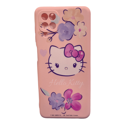 Carcasa A12 Hello Kitty Damasco1