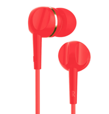 Motorola EARBUDS 105 rojo4