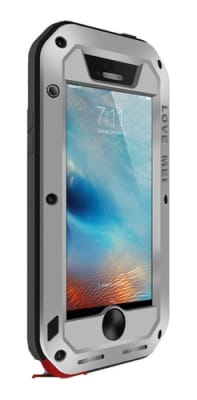 Carcasa Blindada iPhone 6 Plateada1