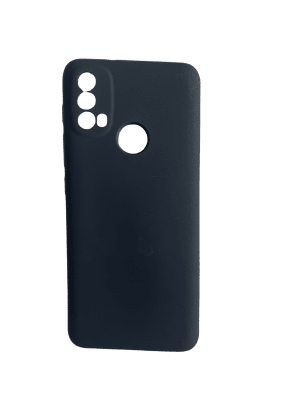 Carcasa Silicona Negro Moto E30/E401