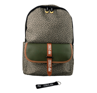 MOCHILA JUVENIL POP STREET OLIVA1