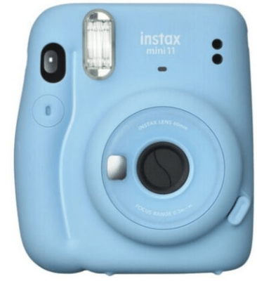 Kit Mini 11 Instax Fujilim Sky Blue + Film 101